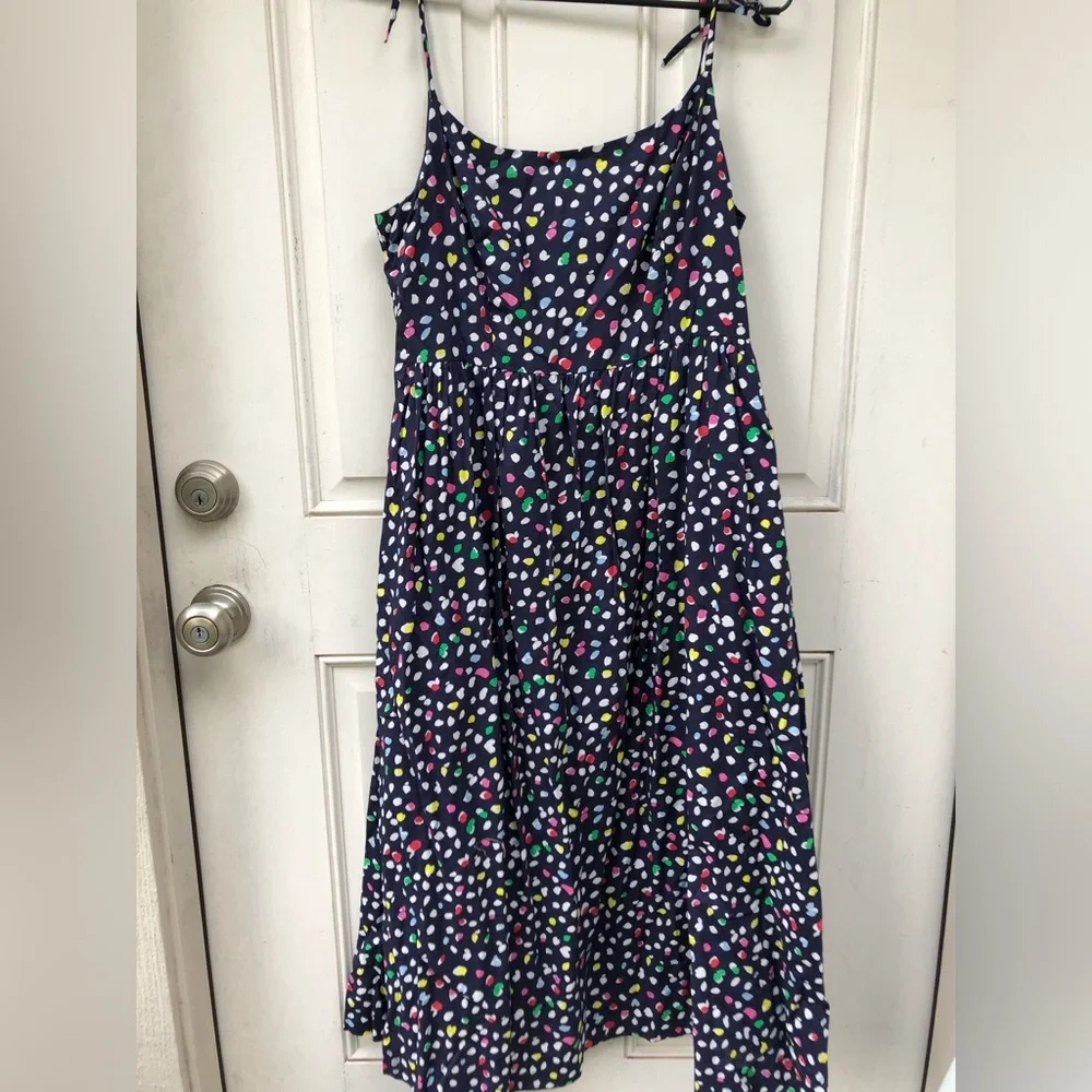 JCrew Colorful Dotted Sundress - Picture 2 of 6
